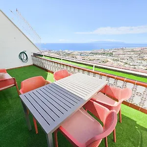Luxury Sunset 408 Heated Pool With Air Condition And Sea Views Apartment Costa Adeje (Tenerife)